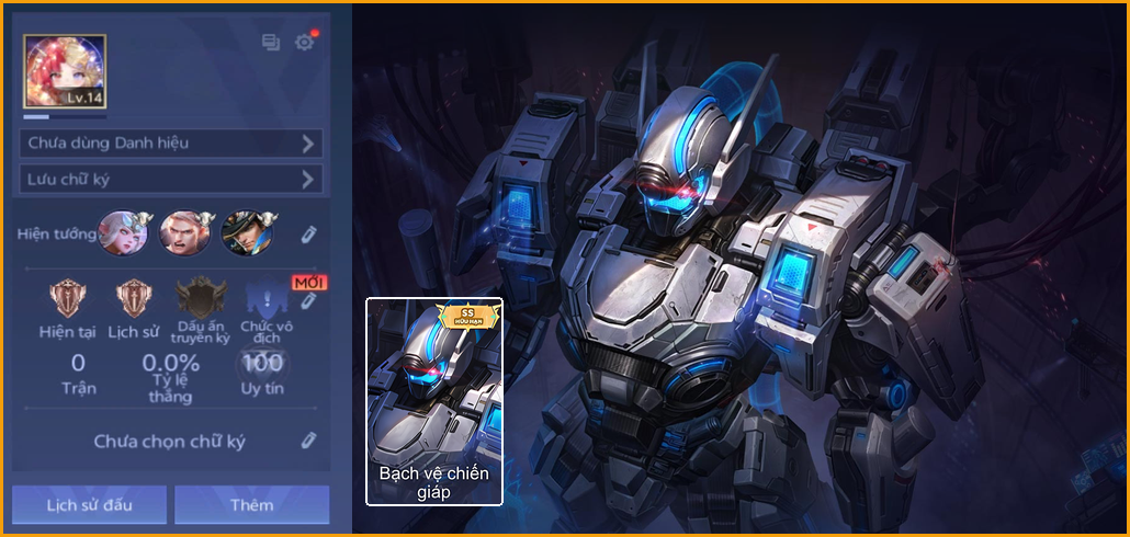 aduin bạch vệ chiến giáp